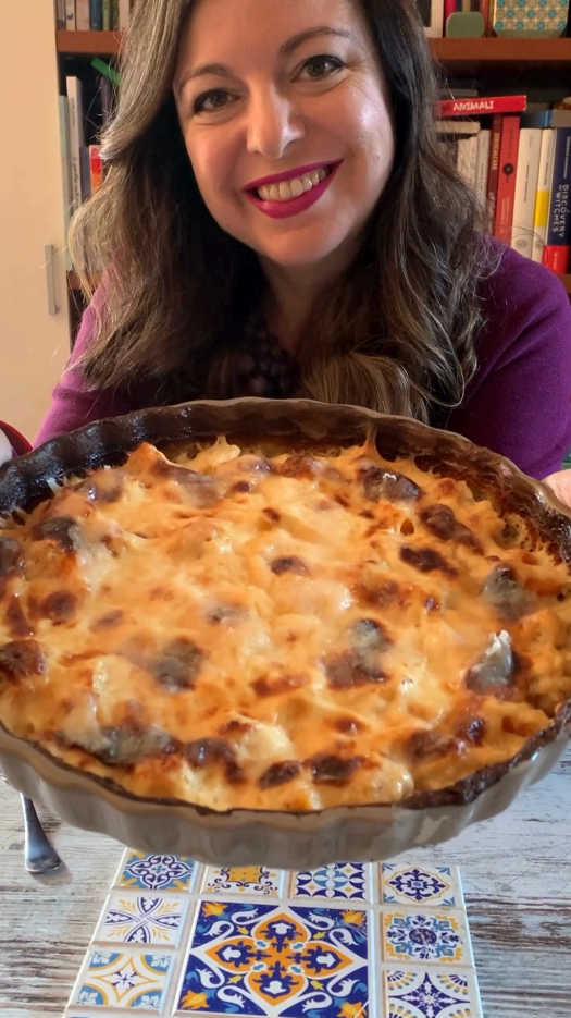 Calfiore, zucca e Raspadura Bella Lodi gratinati al forno