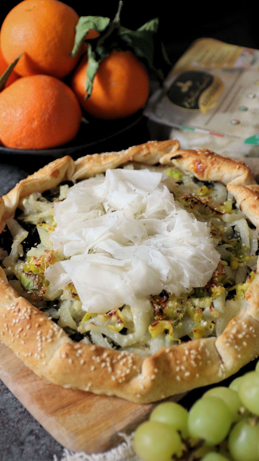 Torta salata con verdure e Raspadura Bella Lodi